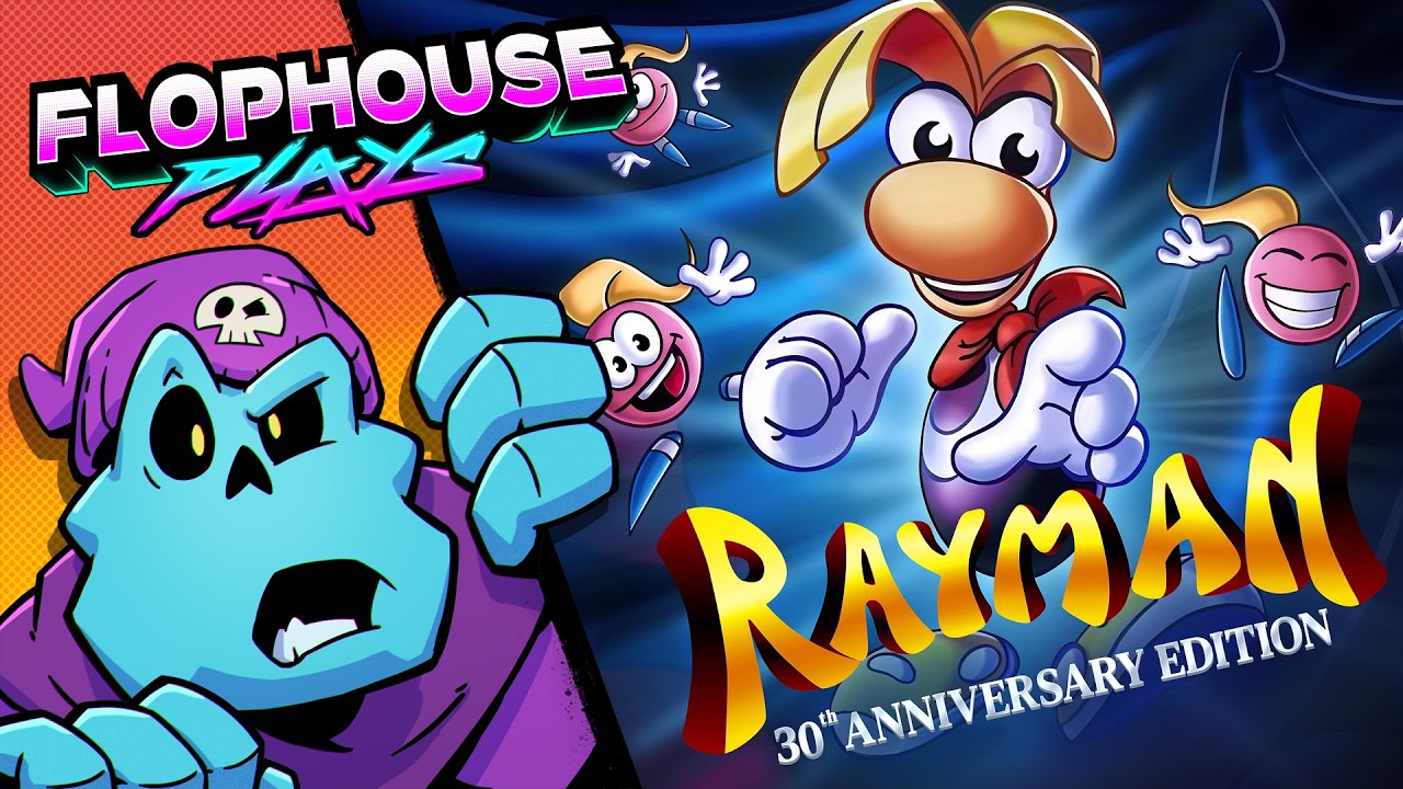 Gross! He's just a bunch of floating organs! - Rayman 30th Anniversary Collection