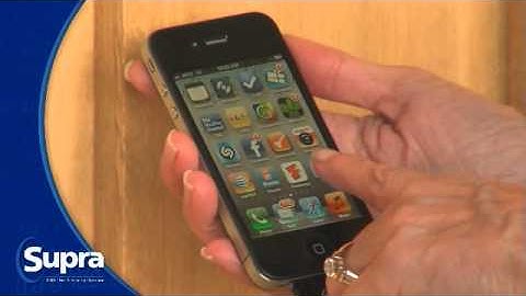 Supra Systems: Abriendo TRAC-Box con Iphone