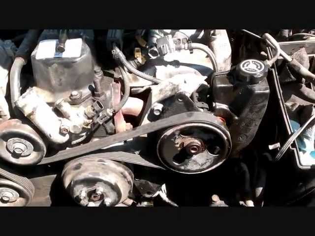 Serpentine Belt Removal Jeep Grand Cherokee - YouTube