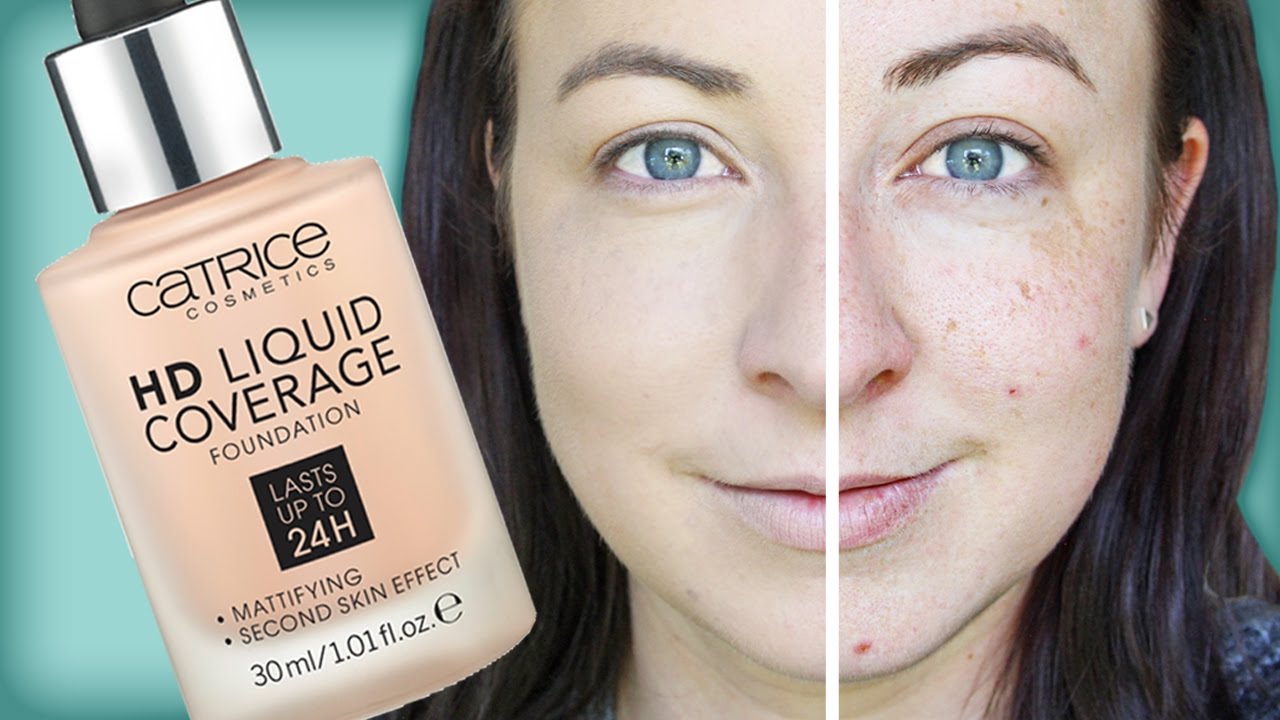 Catrice HD Liquid Coverage Foundation - Demo & Review Makeup
