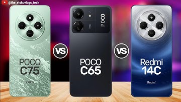 POCO C75 vs POCO C65 vs Redmi 14C; ⚡ Best Android smartphone under 10000 - Which One to Buy? 🔥🔥