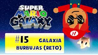 Super Mario Galaxy Gameplay #15 Galaxia Burbujas (Reto) screenshot 5