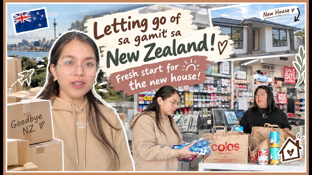 LET GO NA NATIN MGA GAMIT SA NEW ZEALAND! FRESH START PARA SA NEW HOUSE! I RichZigzVlogs