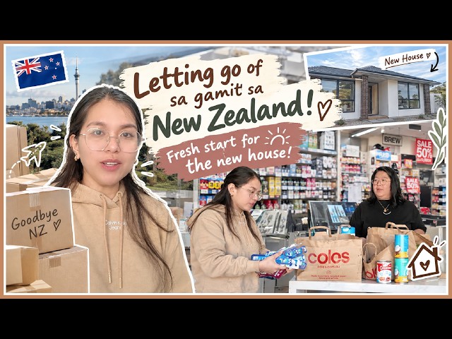 LET GO NA NATIN MGA GAMIT SA NEW ZEALAND! FRESH START PARA SA NEW HOUSE! I RichZigzVlogs