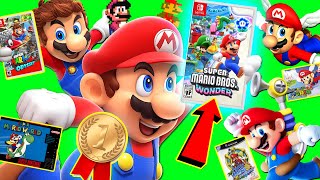 Ranking EVERY Mario Game From Worst to Best (Including Super Mario Bros. Wonder)
