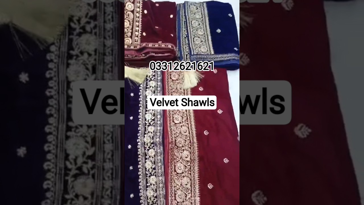 velvet shawls for wedding💍 #onlineshopping #dsbrand #fashion #velvetshawls #shawls #trending #shorts
