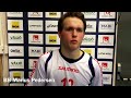 BB Marius Pedersen etter seieren mot Canada i U19 VM i innebandy 2017