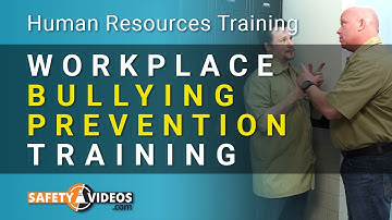 Bullying Prevention Training Video for Employees from SafetyVideos.com