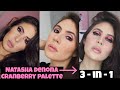 NATASHA DENONA : CRANBERRY PALETTE 3 IN 1 MAKEUP TUTORIAL - JORDANA VARGAS