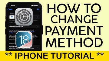 How to Change Payment Method on iPhone IPad Running iOS 18 2024