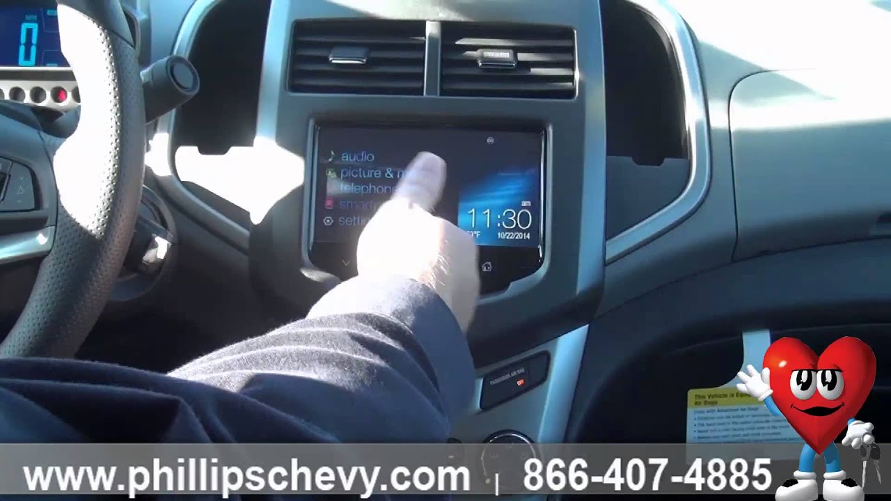 2015 Chevy Sonic Lt Interior Features Phillips Chevrolet Chicago Dealership New Car Sales