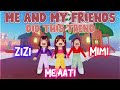 Me and my irl best friends did this trend    roblox trend 2022  aati plays 