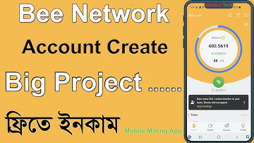 Bee Network Account Create | How to Create Bee Network Mining App | Make Money Online Earning