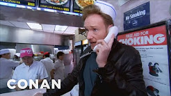 Conan Delivers Chinese Food in NYC