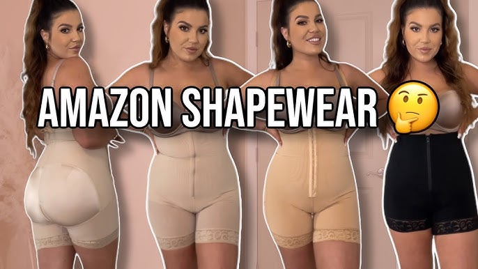 Plus Size Body Shaper Sheath Seamless Weight Loss G String Pants Bodysuit  For Women Summer Cooling Clothes U Neck Slim Shapewear