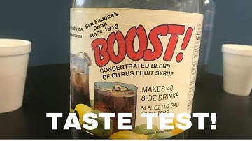 Taste test: Trying Boost for the first time
