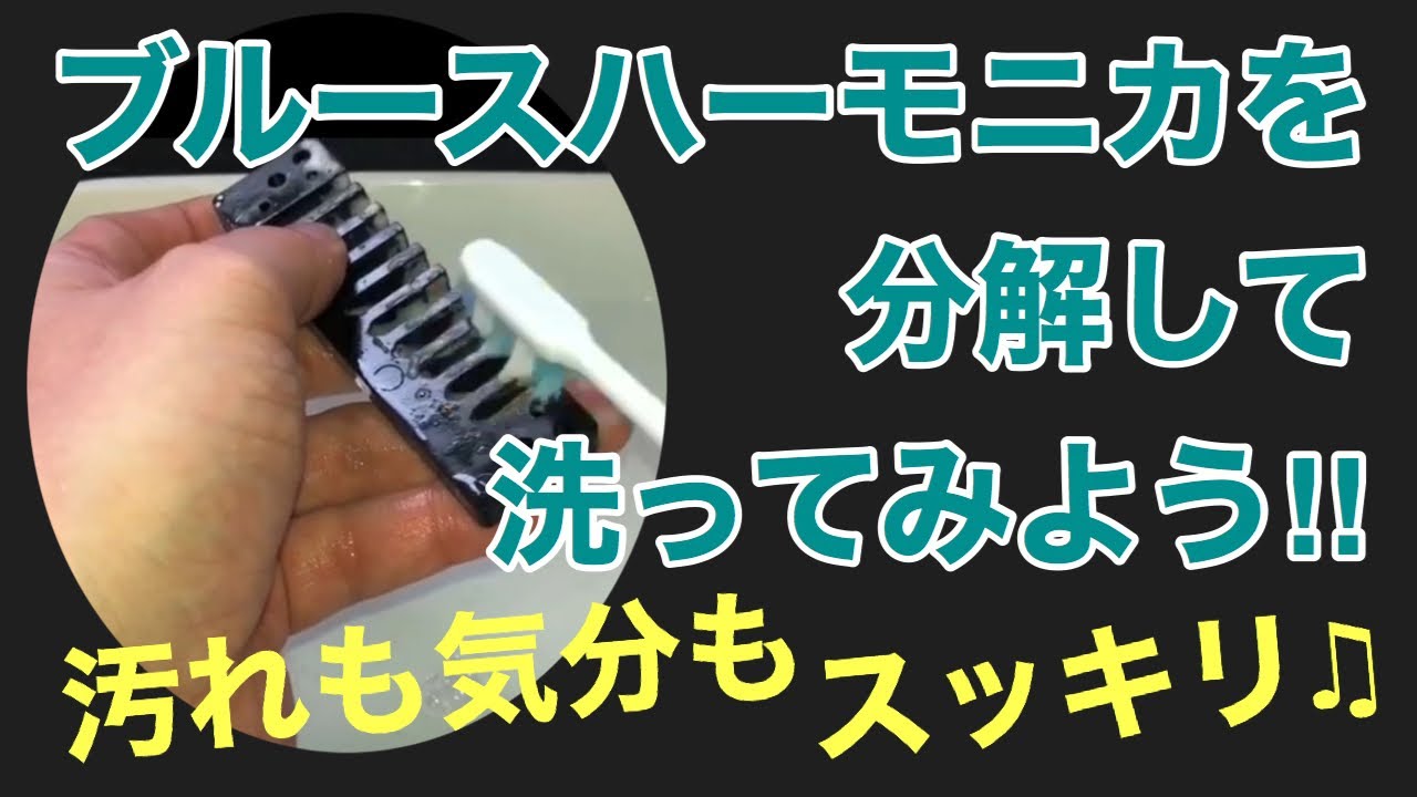 ブルースハーモニカ ブルースハープ の洗い方 分解 洗浄 組立まで Wash The Blues Harp でも自己責任でね Youtube