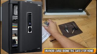 JINXNOBI Large Biometric Safes for Home