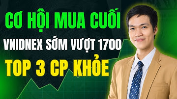 Chú ý: Cơ Hội Cuối Top 3 Cổ Phiếu Sẽ Bứt Phá Khi VNIndex Vượt 1700