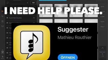 Suggester + Beatmaker 3 = I need help.