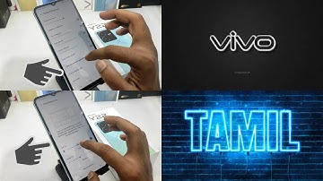 How to Change Font Size and style in VIVO Y22 in Tamil|  font size in vivo y22,use font size