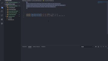 JavaScript Coding Challenge/Interview Question: Adjacent Sum