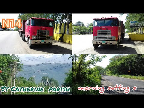 Hitekkleo trucks trucks passsing true Erwarton jamaica early morning settings #jamaicantruckers