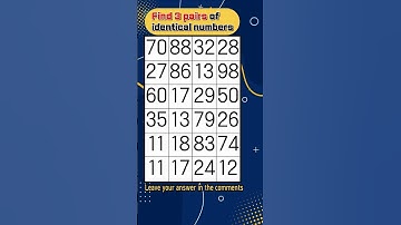 Find the duplicate numbers 300