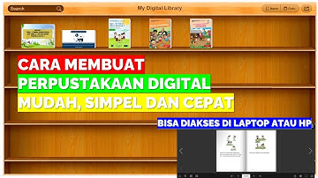 CARA MEMBUAT PERPUSTAKAAN DIGITAL | ONLINE