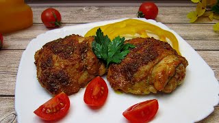 КУРИЦА ЗАПЕЧЕННАЯ В ДУХОВКЕ. Сочно, вкусно, ароматно. Простой и быстрый рецепт.