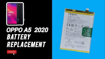 OPPO A5 2020 BATTERY REPLACEMENT | HOW TO CHANGE OPPO A5 2020 BATTERY #new #how #oppo
