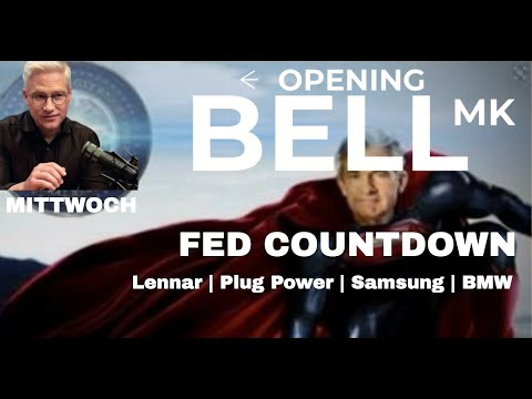 FED-Countdown und Tech leidet unter Renditen - und Plug Power, Lennar, Samsung