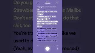 Deja Vu - Olivia Rodrigo Follow For More Lyrics