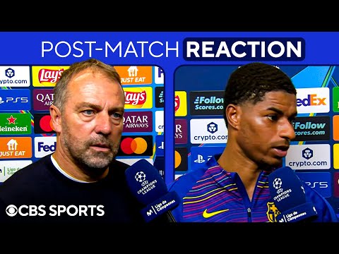 Barcelona vs. Olympiacos: "He has EVERYTHING" Flick on Fermin Lopez HAT TRICK 🎩 | Rashford & MORE