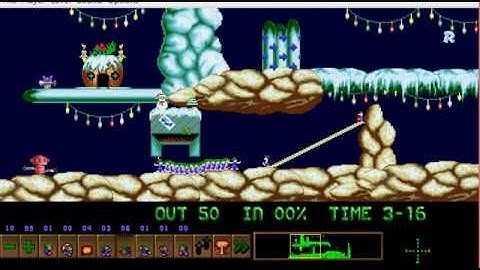 Lemmings custom level: from heaven you came helples lem