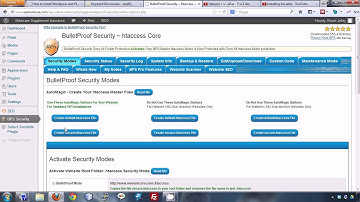 Installing Bulletproof Security