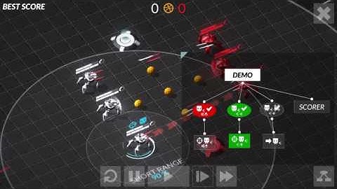 [Gladiabots] UI refactoring - Blue theme