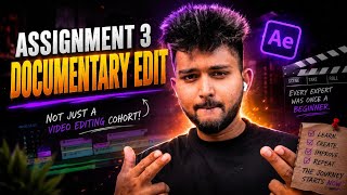 THARUN SPEAKS ASSIGNMENT 3 | THE DOCUMENTARY EDIT