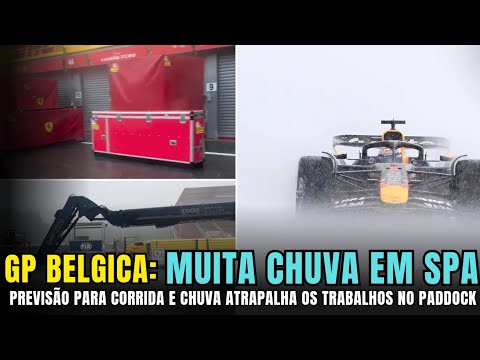 F1 2025 - Gp Da Belgica: Chuva Atrapalha Montagem Das Equipes E Previsão Para A Corrida - Formula 1