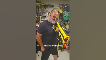 3d printed Protean blaster #cosplay #nerf #Althegeek #borderlands #toy #nerfgun #larp #dartblaster