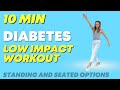 10 Minute Low Impact Weight Loss Cardio | Diabetes Friendly Workout