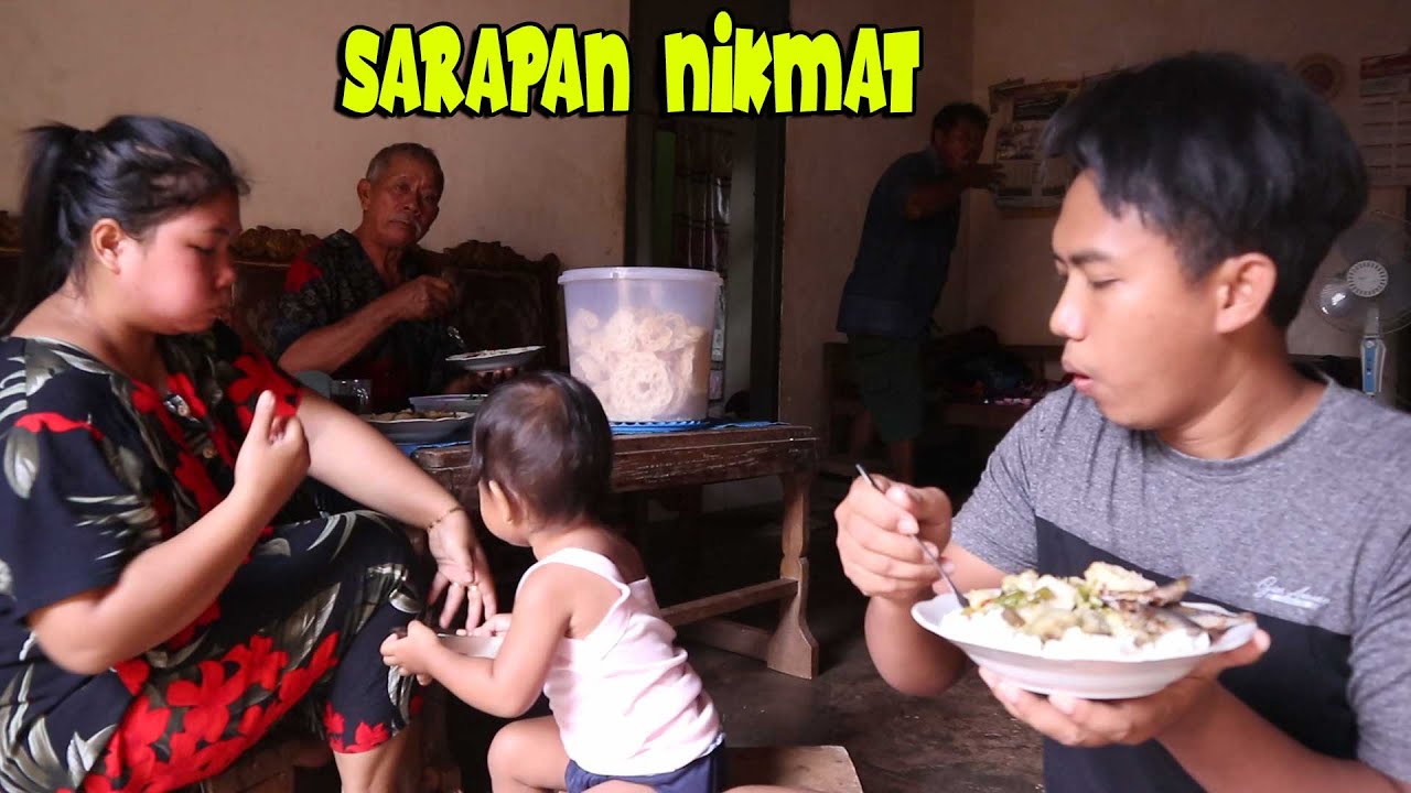 SARAPAN BARENG KELUARGA LAMPUNG | sayur terong cabe | bajidot salembrot