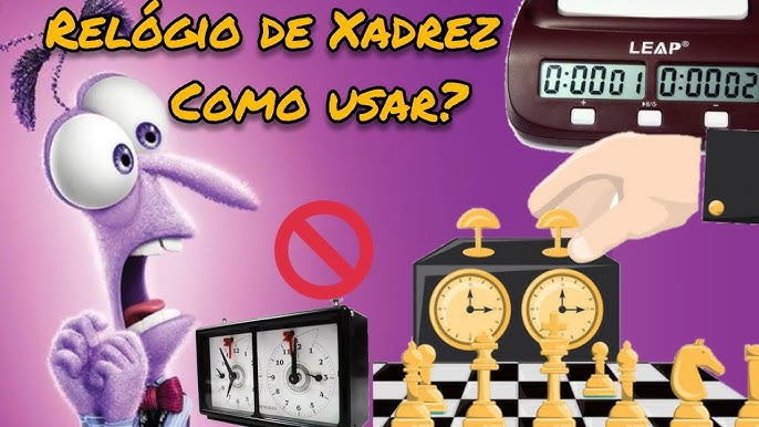 XADREZ GUARULHENSE: Para entender (e gostar) de xadrez - parte 3 - controle  de tempo