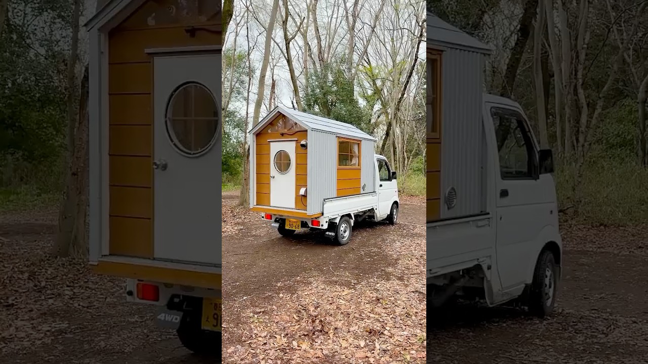 My Tiny Truck House in the Forest