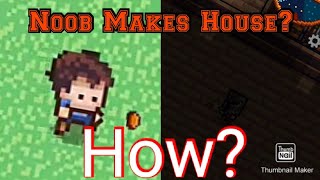 Noob Builds a house?!?! - Pixel Survival 3| Ep.1 screenshot 5