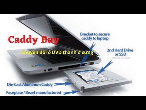 [ Caddy Bay ] Khay mở rộng ổ cứng cho Laptop loại 9.5mm | HDD SDD Sata 3.