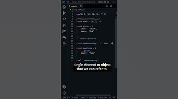 Rest vs Spread 😮 ...They look the same!