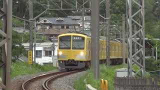 西武新101系263Fと2000系2001F／多摩湖線・武蔵大和＠SONY DSC-WX10