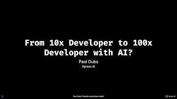 Can AI turn a 10x Developer into a 100x Developer?