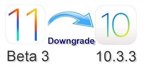 iOS 11 Beta 3 Downgrade! No IPSW File Needed! No iTunes Needed! Easy!